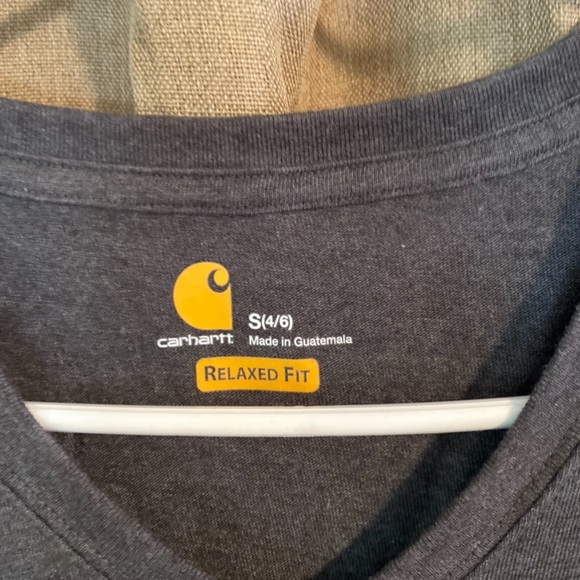 Grey short sleeve Carhartt T-shirt - Picture 2 of 2